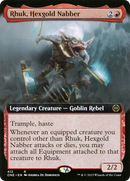 Rhuk, Hexgold Nabber (Extended Art) [Phyrexia: All Will Be One] Foil