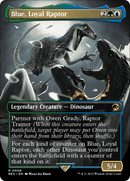 Blue, Loyal Raptor (Borderless) [Jurassic World Collection] Foil