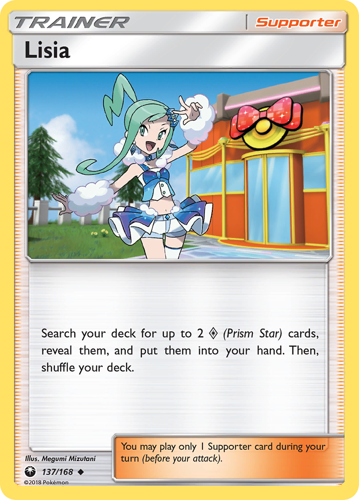 Lisia (137/168) [Sun & Moon: Celestial Storm] Reverse Holofoil