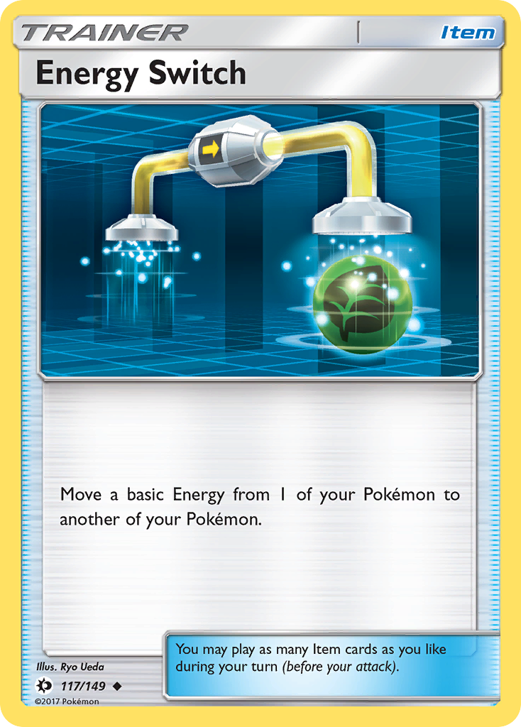 Energy Switch (117/149) [Sun & Moon: Base Set] Reverse Holofoil