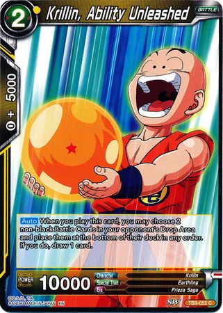 Krillin, Ability Unleashed (TB3-052) [Clash of Fates] Parallel Foil