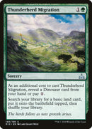 Thunderherd Migration [Rivals of Ixalan] Foil