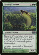 Yavimaya Wurm [Magic 2011] Foil