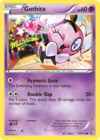 Gothita (69/113) [Black & White: Legendary Treasures] Reverse Holofoil
