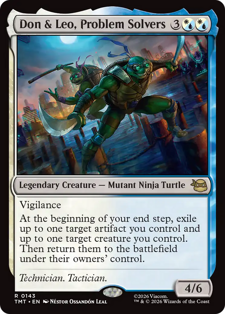 Don & Leo, Problem Solvers [Teenage Mutant Ninja Turtles] Foil