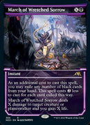March of Wretched Sorrow (Showcase Soft Glow) [Kamigawa: Neon Dynasty] Foil