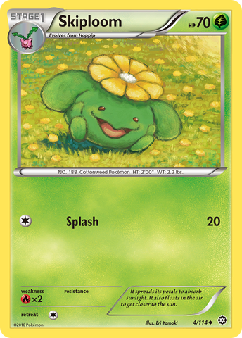 Skiploom (4/114) [XY: Steam Siege] Reverse Holofoil