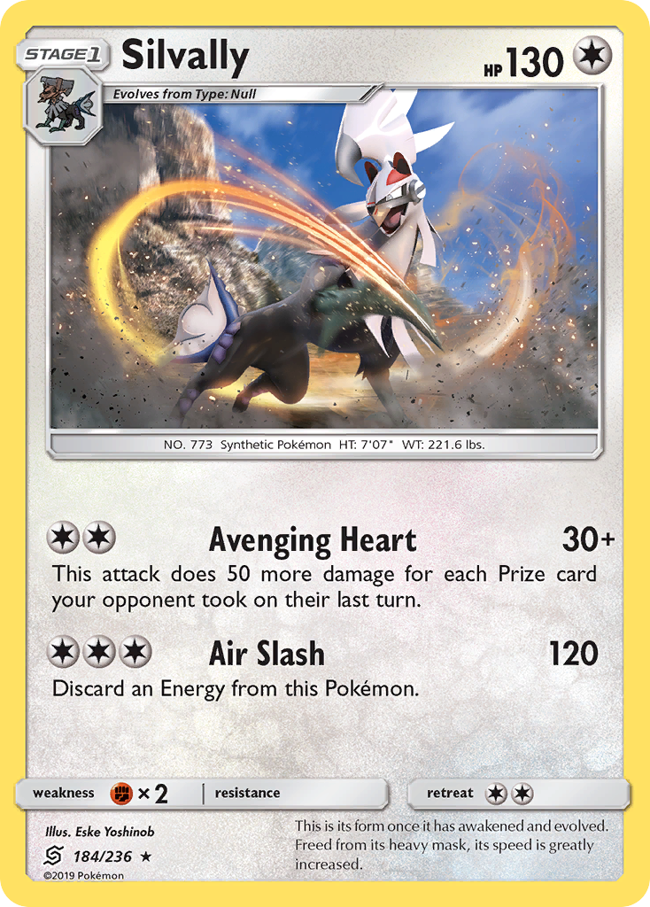 Silvally (184/236) [Sun & Moon: Unified Minds] Reverse Holofoil