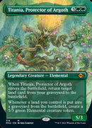 Titania, Protector of Argoth (Borderless Alternate Art) [Modern Horizons 2] Foil