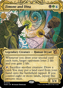 Zimone and Dina (Showcase Planar Booster Fun) [March of the Machine] Foil