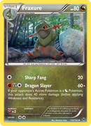 Fraxure (110/162) [XY: BREAKthrough] Reverse Holofoil