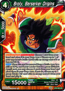 Broly, Berserker Origins (BT6-062) [Destroyer Kings] Parallel Foil