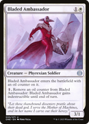 Bladed Ambassador [Phyrexia: All Will Be One] Foil