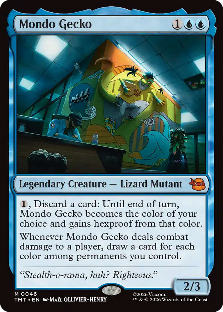 Mondo Gecko [Teenage Mutant Ninja Turtles] Foil