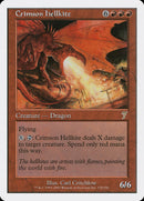 Crimson Hellkite [Seventh Edition] Foil