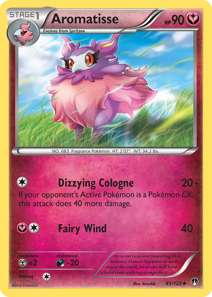 Aromatisse (85/122) [XY: BREAKpoint] Reverse Holofoil