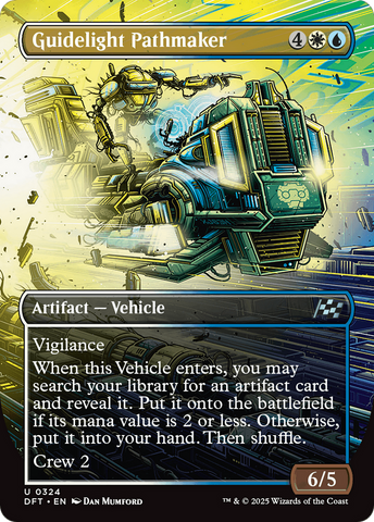 Guidelight Pathmaker (Borderless) [Aetherdrift] Foil