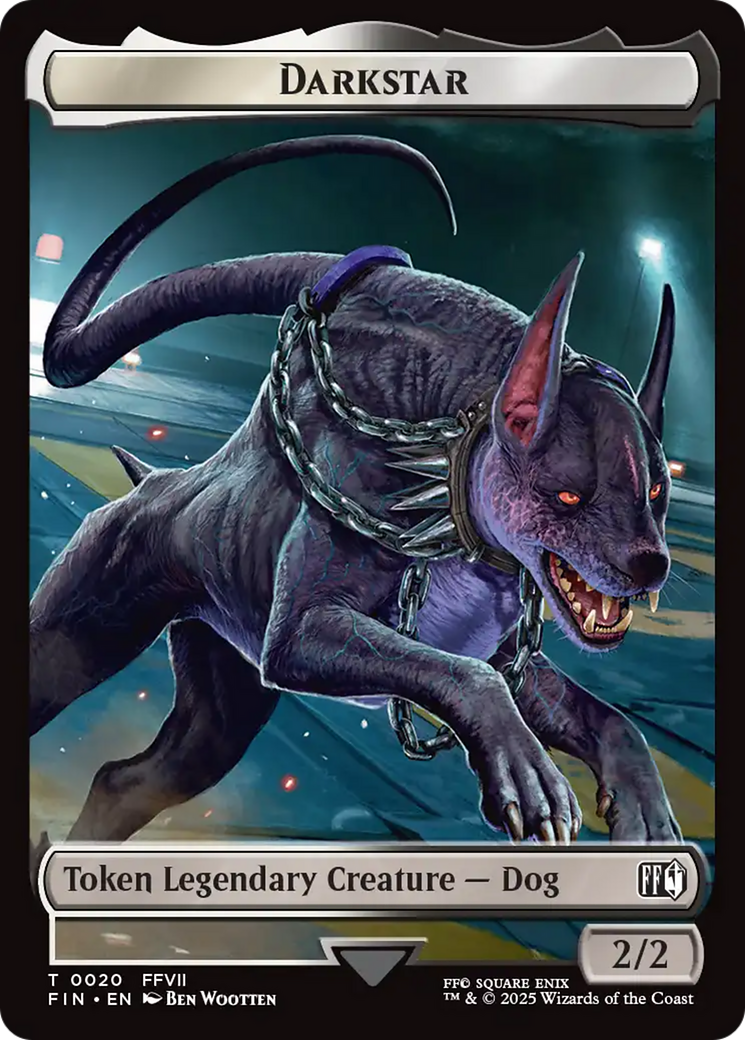 Angelo // Darkstar Double-Sided Token [FINAL FANTASY Tokens] Foil