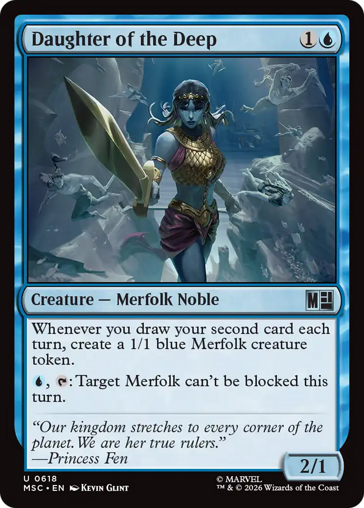 Daughter of the Deep [Marvel Super Heroes Commander] Foil
