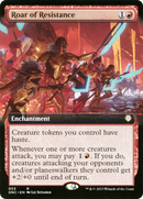 Roar of Resistance (Extended Art) [Phyrexia: All Will Be One Commander] Foil