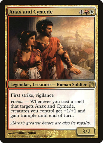 Anax and Cymede [Theros] Foil