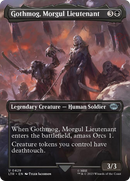 Gothmog, Morgul Lieutenant (Borderless Alternate Art) [The Lord of the Rings: Tales of Middle-Earth] Foil