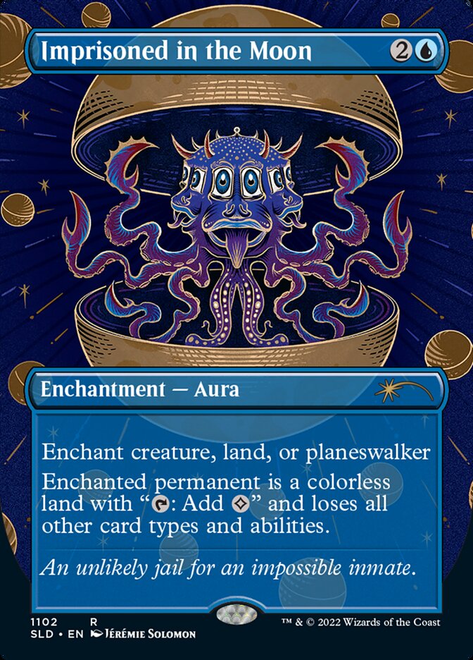 Imprisoned in the Moon (Borderless) [Secret Lair Drop Series] Foil