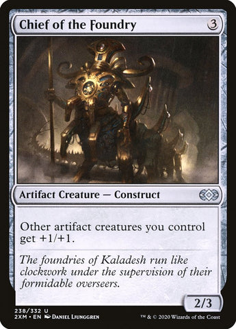 Chief of the Foundry [Double Masters] Foil