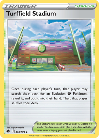 Turffield Stadium (068/073) [Sword & Shield: Champion's Path] Reverse Holofoil