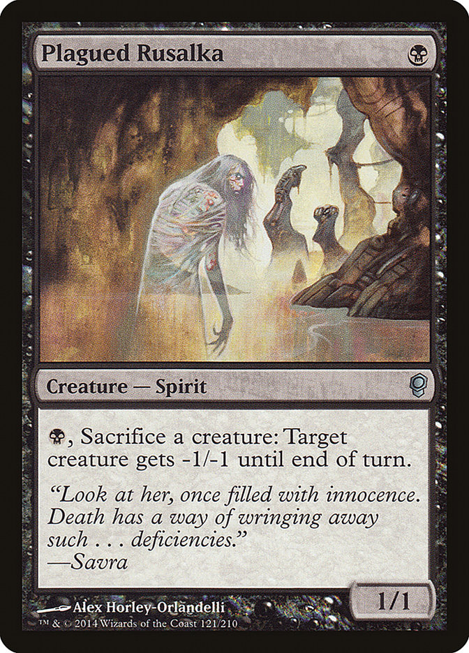 Plagued Rusalka [Conspiracy] Foil