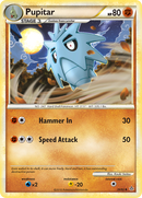 Pupitar (39/95) [HeartGold & SoulSilver: Unleashed] Reverse Holofoil