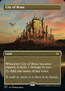 City of Brass (Borderless Alternate Art) [Double Masters 2022] Foil