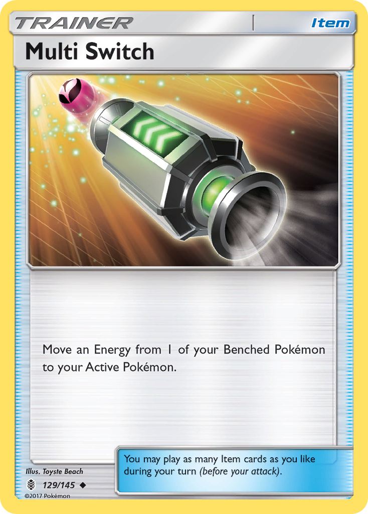 Multi Switch (129/145) [Sun & Moon: Guardians Rising] Reverse Holofoil