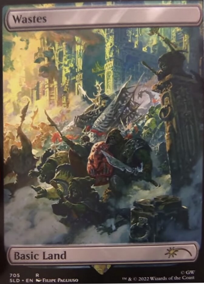 Wastes (705) (Extended Art) [Secret Lair Drop Promos] Foil