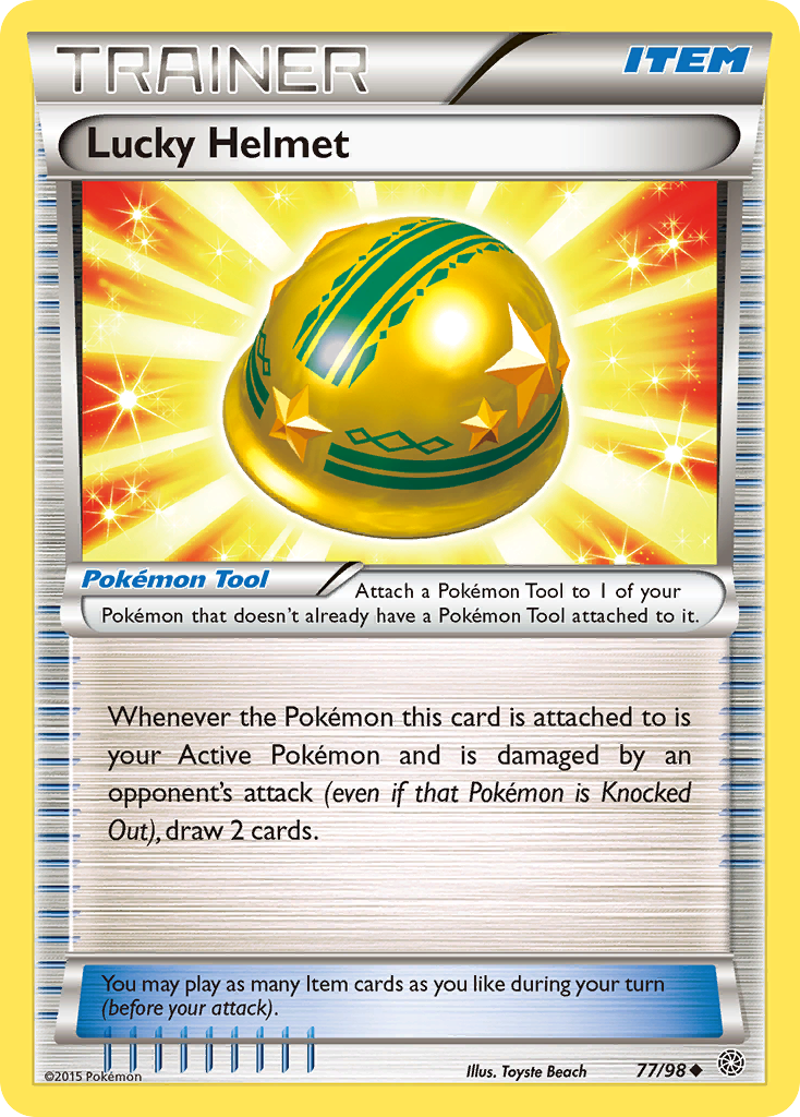 Lucky Helmet (77/98) [XY: Ancient Origins] Reverse Holofoil
