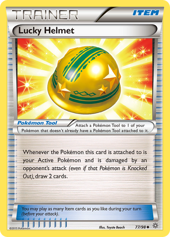 Lucky Helmet (77/98) [XY: Ancient Origins] Reverse Holofoil