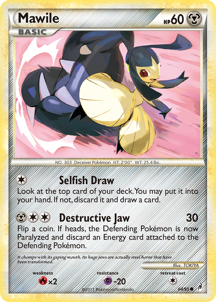 Mawile (64/95) [HeartGold & SoulSilver: Call of Legends] Reverse Holofoil