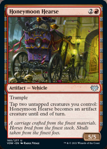 Honeymoon Hearse [Innistrad: Crimson Vow] Foil