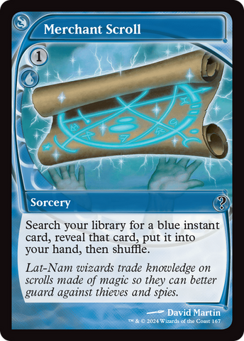Merchant Scroll (Future Sight) [Mystery Booster 2] Foil