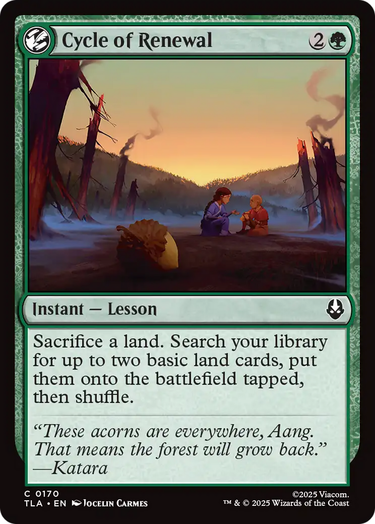 Cycle of Renewal [Avatar: The Last Airbender] Foil
