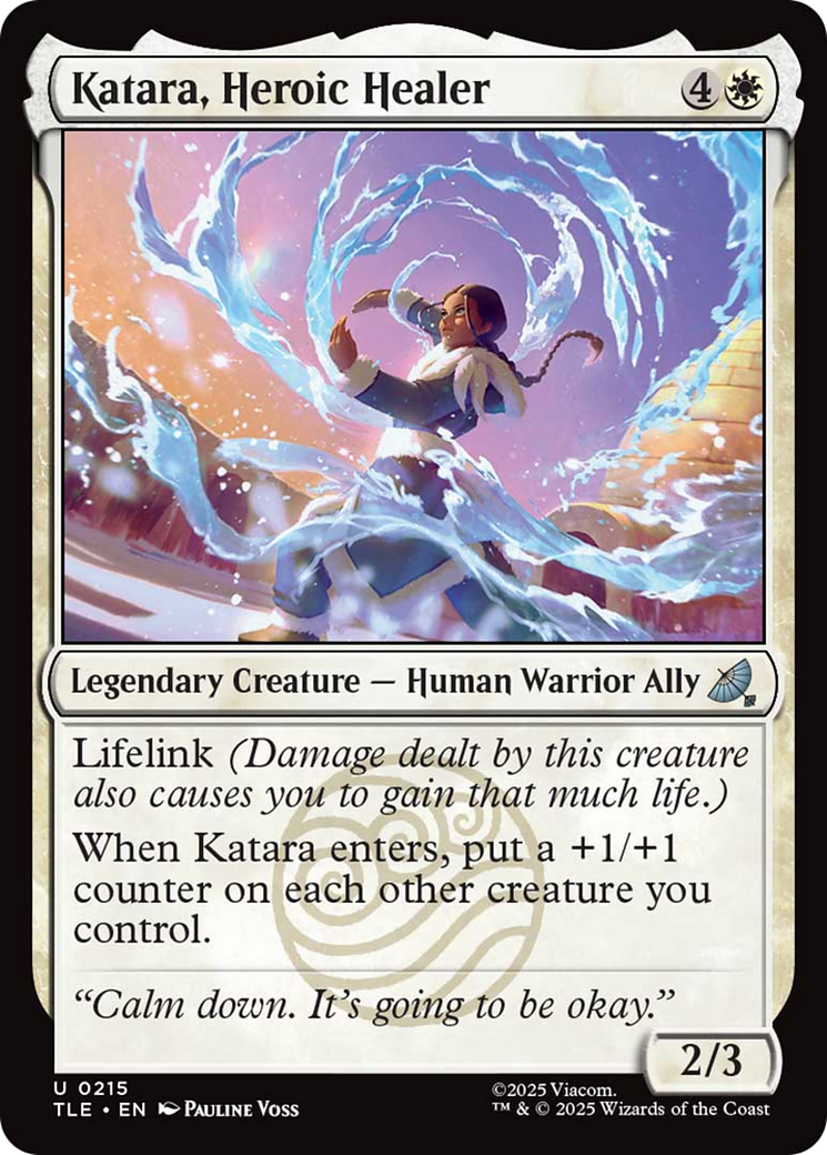 Katara, Heroic Healer [Avatar: The Last Airbender: Eternal-Legal] Foil