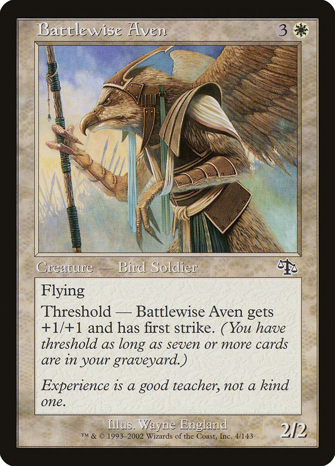 Battlewise Aven [Judgment] Foil
