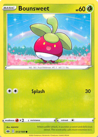 Bounsweet (013/198) [Sword & Shield: Chilling Reign] Reverse Holofoil
