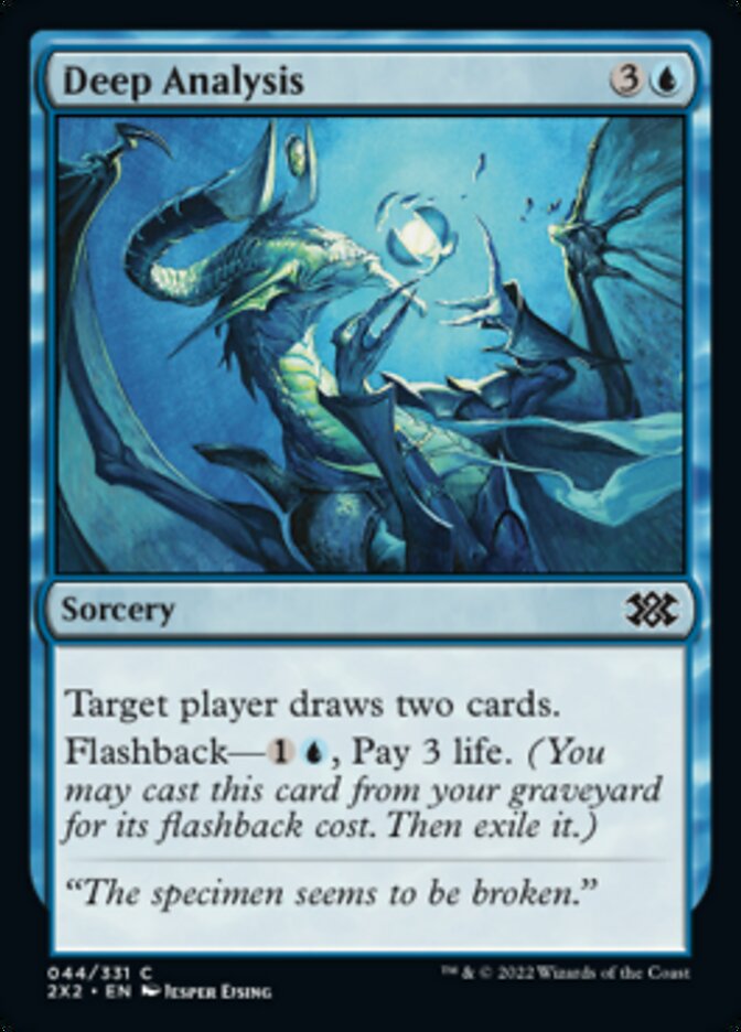 Deep Analysis [Double Masters 2022] Foil