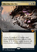 Blot Out the Sky (Extended Art) [Strixhaven: School of Mages] Foil