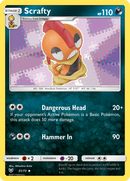 Scrafty (51/73) [Sun & Moon: Shining Legends] Reverse Holofoil