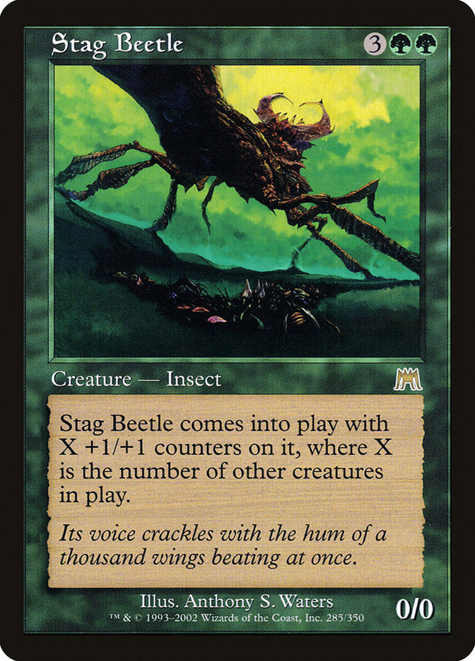 Stag Beetle [Onslaught] Foil