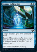 Arcane Subtraction [Strixhaven: School of Mages] Foil