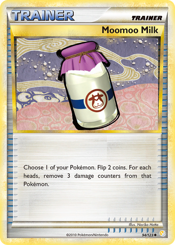 Moomoo Milk (94/123) [HeartGold & SoulSilver: Base Set] Reverse Holofoil