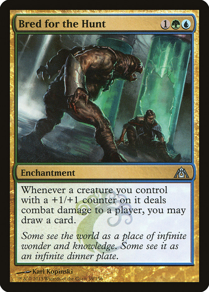 Bred for the Hunt [Dragon's Maze] Foil